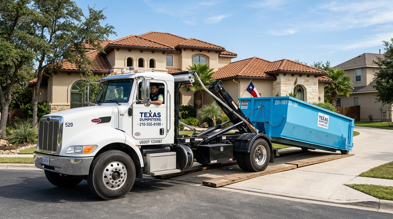 Express Dumpster Solutions driver dispatch in Jacksonville, FL
